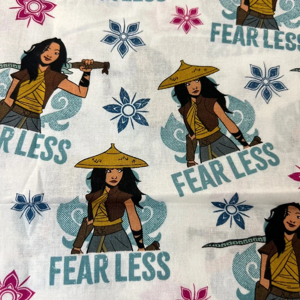 Disney Princess‎ Raya Fearless Cotton Fabric 44in x 4Yards Springs Creative 2021